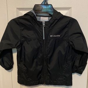 Columbia brand kids size 3T raincoat with hood